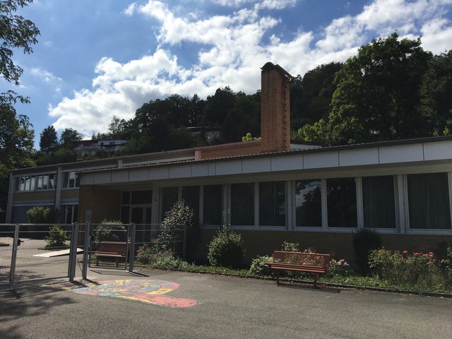 Aus der Grundschule in Neckarzimmer wird eine frisch sanierte KiTa.