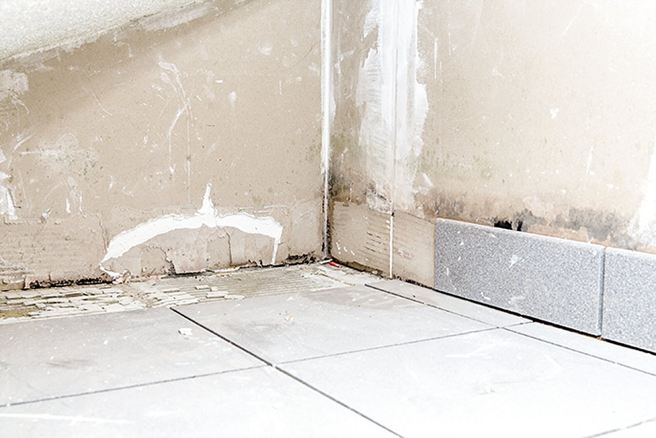 Leaky joints and cracks in concrete allow moisture to penetrate