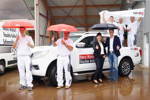 Das Team des ISOTEC Fachbetrieb im Allgäu von Andreas Zettel