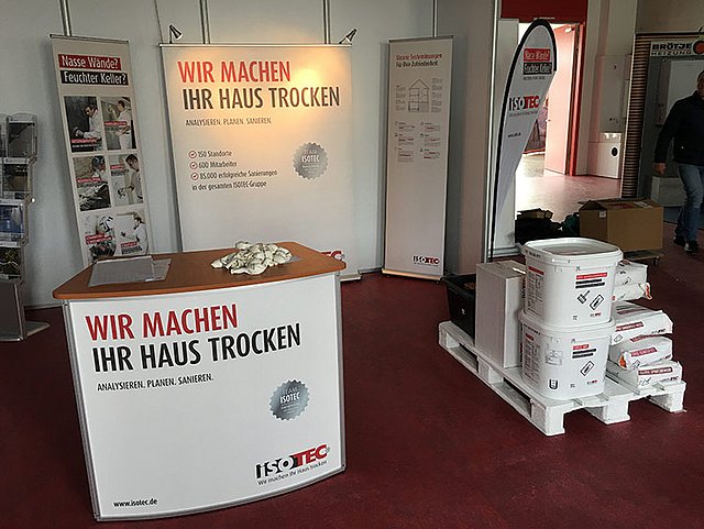 Messestand ISOTEC-Allgäu Messestand ISOTEC-Allgäu Messe Kempten