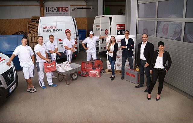 Team ISOTEC-Fachbetrieb im Allgäu Andreas Zettel