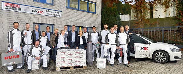 Abdichtungstechnik Klein GmbH hat in 2016 über 20 Mitarbeiter 