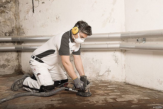 Die ISOTEC-Kellerbodensanierung ist die optimale Wahl, um Ihren Kellerboden ursachengerecht und dauerhaft kapillar- und dampfbremsend abzusperren.