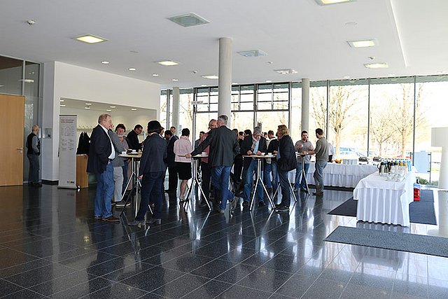 Mittagspause beim Architectus in der Handwerkskammer Das Atrium der Handwerkskammer bietet optimale Bedingungen für eine gelungene Veranstaltung