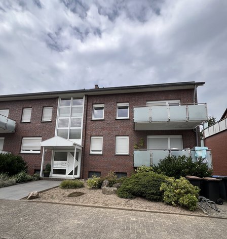 Außenansicht eines Mehrfamilienhauses in Osnabrück