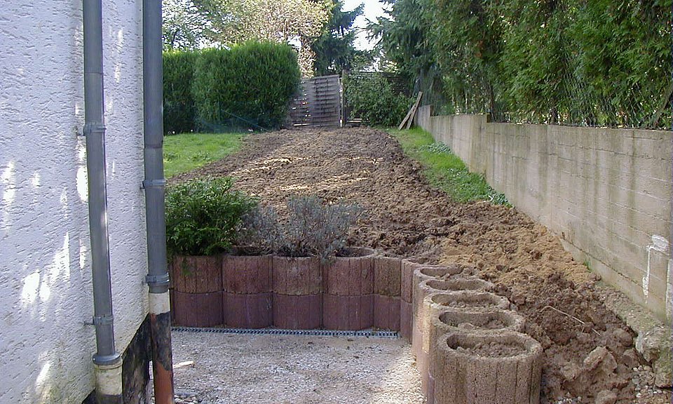 Drainage Garten