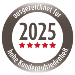 Kundenzufriedenheit 2025 - 100
