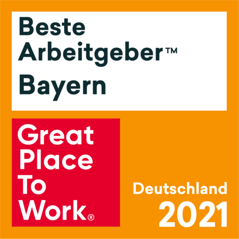 Bester Arbeitgeber im Bayern 2021 Bester Arbeitgeber im Bayern 2021