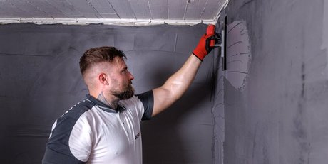 Sealing slurry forms the actual sealing layer