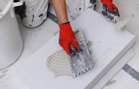 Anbringen der Innendämmung