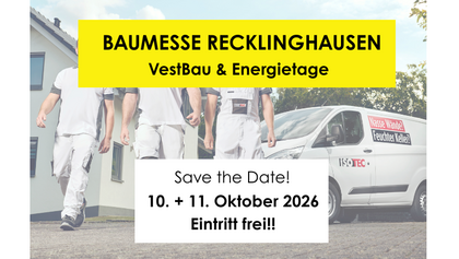 Save the Date: VestBau & Energietage 2026 in Recklinghausen
