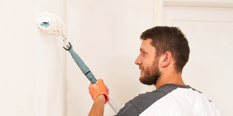 Klimaplatte veredeln mit Spezialspachtel