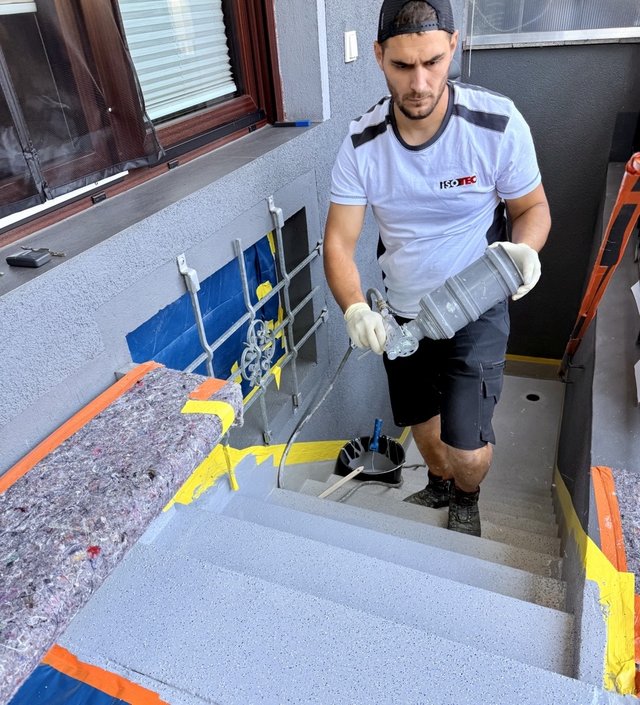 Außentreppe abdichten in Mülheim - Flächenversiegelung 