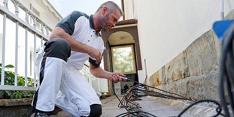 Feuchte Wände kontrolliert austrocknen