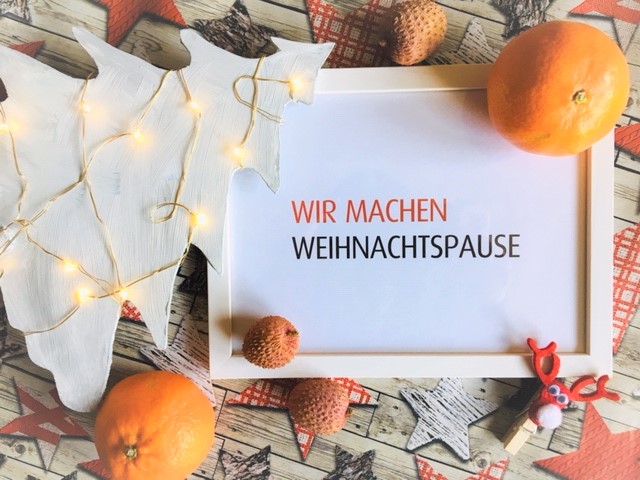 Wir wünschen Ihnen frohe Weihnachten und einen guten Rutsch