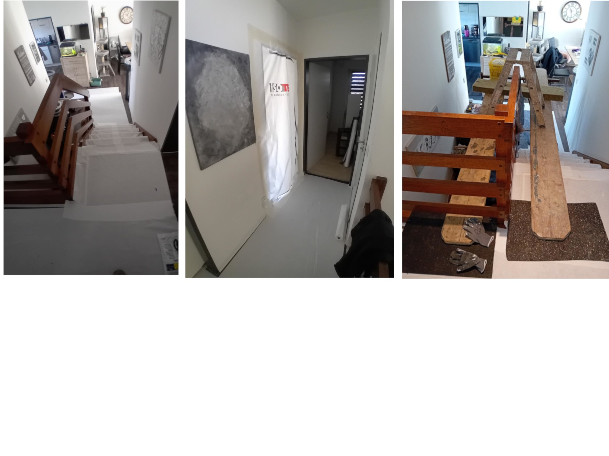 Einfamilienhaus_Schimmel_Klimaplatte_Steinfurt_Durchführung_Treppe_Flur