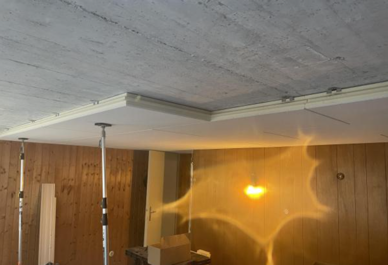 Kellerdeckendämmung in Oberhausen - Dämmung anbringen