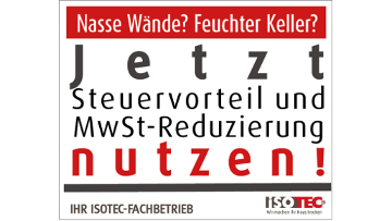 Durch die Kombination von der Mehrwertsteuersenkung und dem Sanierungsbonus können Sie bares Geld sparen