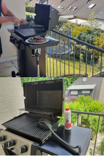 Grill richtig reinigen